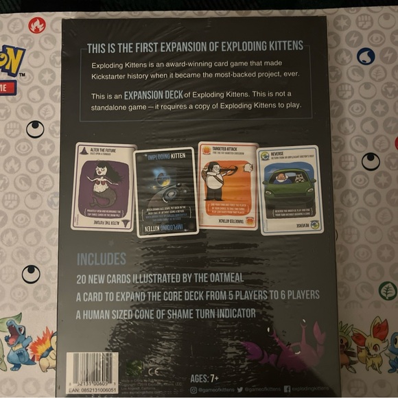 Imploding Kittens Expansion Pack - Black - Picture 2 of 5